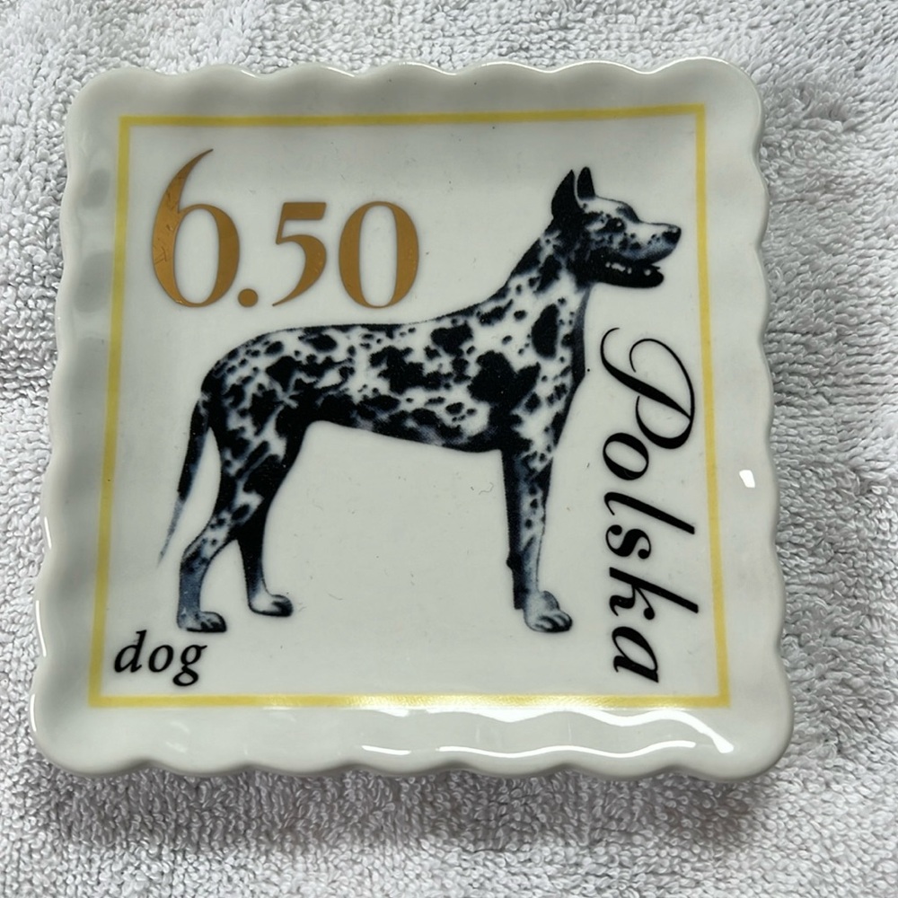 Dog Catch-All Tray by Doghaus, very cute trinket dish